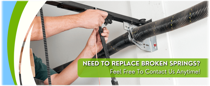 Broken Garage Door Spring Repair Lowell MA